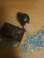 NWT JAN BARBOGLIO HEAVY IRON GUARDIAN ANGEL w/TAG BOTTLE STOPPER - Neiman Marcus