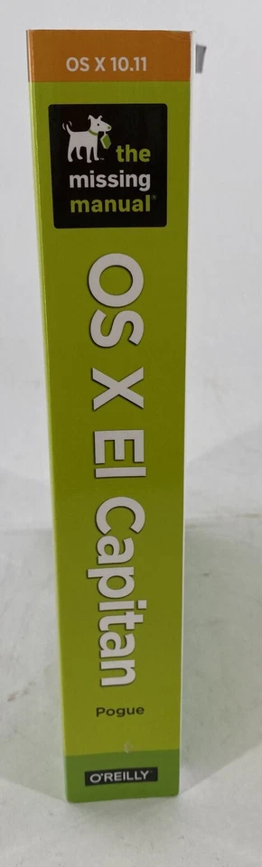 OS X El Capitan: The Missing Manual by David Pogue (English) Paperback  - Image 3 of 4