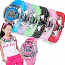 Boys Girls SYNOKE Children Watch LED Digital Sport Watch Alarm Watch Santa Gifts
