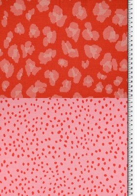 Jacquard rosa hellrot Milliblu´s Meterware edel Jersey Blüten