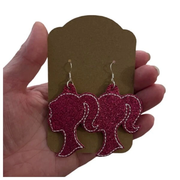 Barbie earrings shop for adults