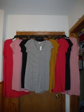 Short Sleeve V Neck Tee Dresses GAP 2XL,L,M,S,XS, 60% cotton 40% modal NWT