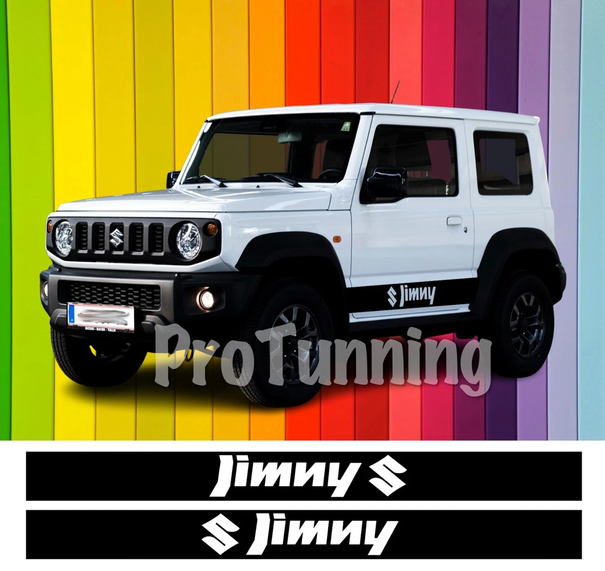 BAWA ABS Parafango Wrap Angoli Decorazione Della Copertura Della Protezione per Suzuki Jimny 2019 2020 2021 2022 2023 2024 Accessori Esterni