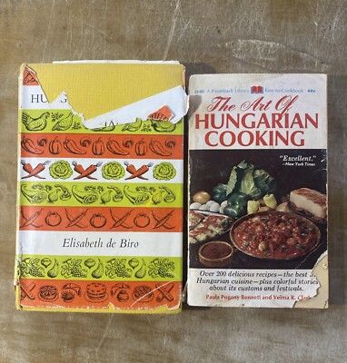 Hungarian Cooking Simple & Economical Recipes By Elisabeth De Biro + BONUS Book