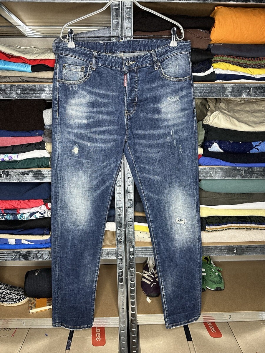 メンズ DSQUARED2 extra-long inseam pants