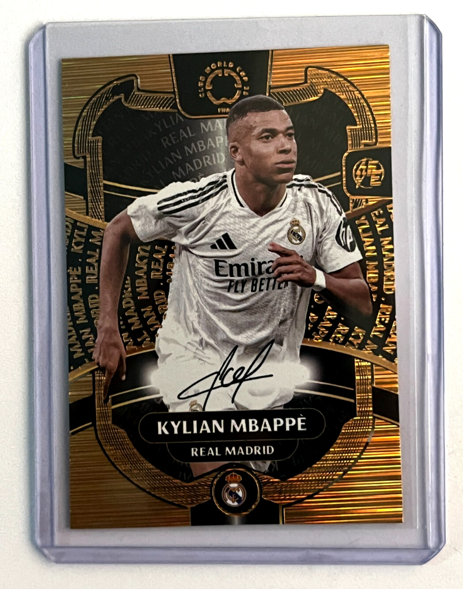 2025 FIFA CLUB WORLD CUP FE Card #464 KYLIAN MBAPPE Printed Auto