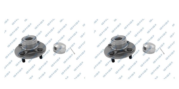 Gsp 2X Radnabe Radlagersatz Hinterachse FüR Nissan Almera I Hatchback N15 N14-image