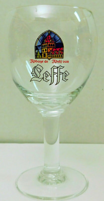 Leffe 25 cl / RC Beer Glass Chalice Belgium Brewery Lot of 4 Brand New