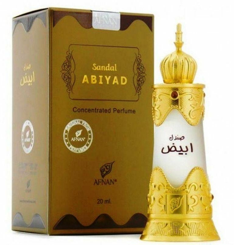 20ml Sandal Abiyad by Afnan Perfume Oil Unisex Fragrance Perfume Stick