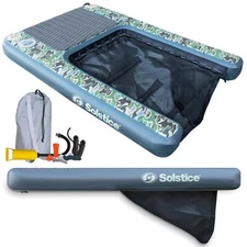 SOLSTICE Original Inflatable Pup Plank Dog Float Floating Ramp Ladder for Poo...