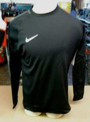 NWT Nike Academy 18 Crew Long Sleeve Top Men's Medium Soccer Black 893795-010