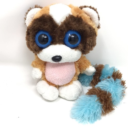 large raccoon stuffed animal