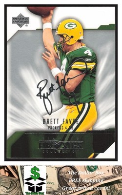 2004 UD Diamond Pro Sigs #32 Brett Favre - Green Bay Packers