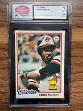 Eddie Murray Cards, Rookie Cards and Autographed Memorabilia Guide 23