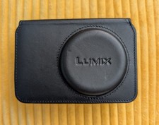 Genuine Panasonic Lumix PU Leather Case For TZ90 / TZ93 / TZ99 Cameras. Black