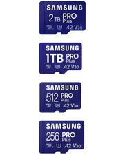 SAMSUNG PRO PLUS 256GB 512GB 1TB 2TB Micro SD SDXC A2 V30 4K UHD Memory Card