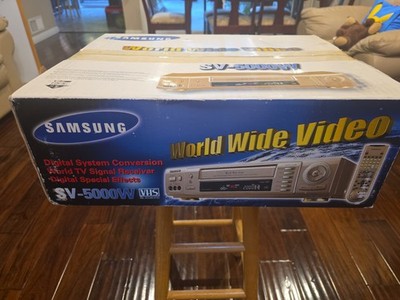 Samsung SV-5000W | VHS VIDEO RECORDER | World Wide Multi-system 