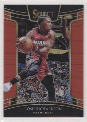 2018-19 Panini Select Concourse Red Prizm 37/199 Josh Richardson #16 4l3