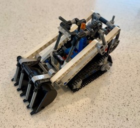 Lot Of 4 Large Lego Technic Sets - Excavator, Bulldozer, Plane, and Helicopter