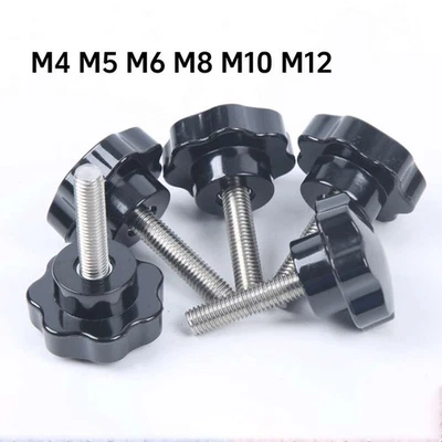Sterngriff Klemmschrauben Feststellschrauben Stellschrauben M4 M5 M6 M8 M10 M12 - Bild 1 von 4