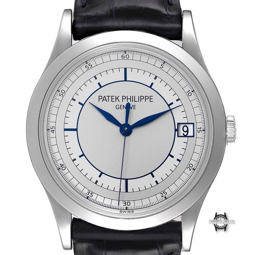 Patek Philippe Calatrava 5296G-001 / 38mm / White Gold / Watch...