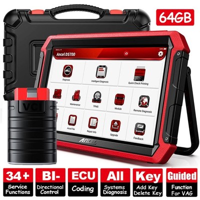 ANCEL DS700 Full System Scanner Auto OBD2 Diagnosegerät ECU Coding Key Programm