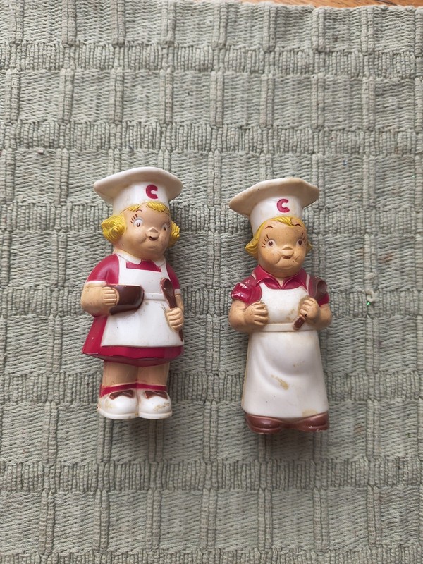  Campbells Soup Kids Salt and Pepper Shakers 4 1/2"