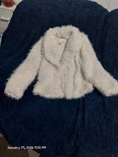 Chic Little Lass Brand Womens Sz Large Faux Fur NWOT Disco Diva! Fabulous Style