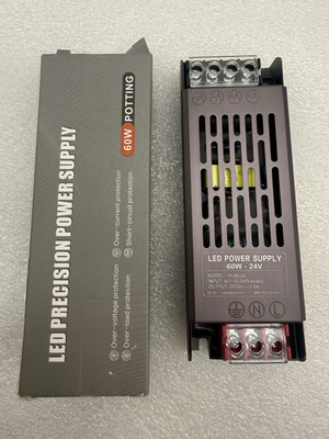 24V 60W LED Precision Power Supply AC/DC Transformer For Strip Lights Bulbs READ