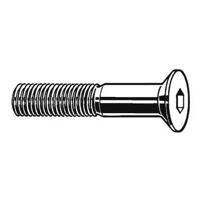 M16-2.00 Socket Head Cap Screw, Flat, Black Oxide Steel, 160 Mm Length, 10 Pk,
