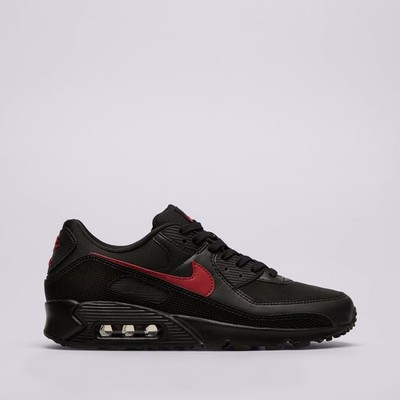 Nike Mens Air Max 90 Running Shoes Sneakers Size Black Red IM9616-001