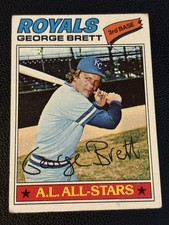 1977 Topps Baseball Card #580 George Brett AL All Star Kansas City Royals 1I51