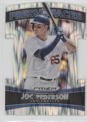 2015 Panini Prizm Fresh Faces Flash Prizm 71/100 Joc Pederson #5 Rookie RC 0w8