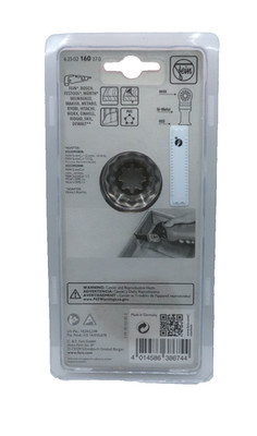 Fein Starlock E-Cut Precision Saw Blade, Japanese Teeth, 2''  Width, 2'' Length -
