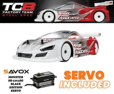TEAM ASSOCIATED TC8 FACTORY TEAM STEEL-SPEC TEAM KIT SERVO INCLUDED