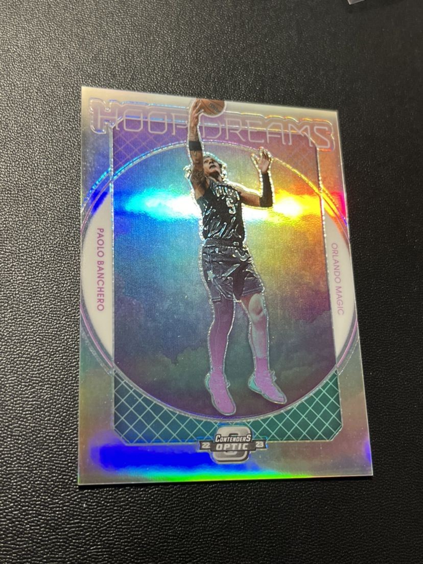 2022-23 Contenders Optic Hoop Dreams Silver Prizm #10 Paolo Banchero RC