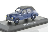 Peugeot 203 Decouvrable Blue Somalia 1953 1/43 Norev 471014