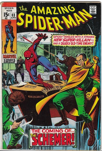Amazing Spider-Man #83 (1970) 🔥 1st THE SCHEMER 🔥 Kingpin Tie-In Bronze Age