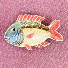Pier 1 Imports Ceramic Fish Dish Coastal Naut...