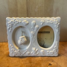 Greenbrier International Special Moments Ceramic Baby Frame White