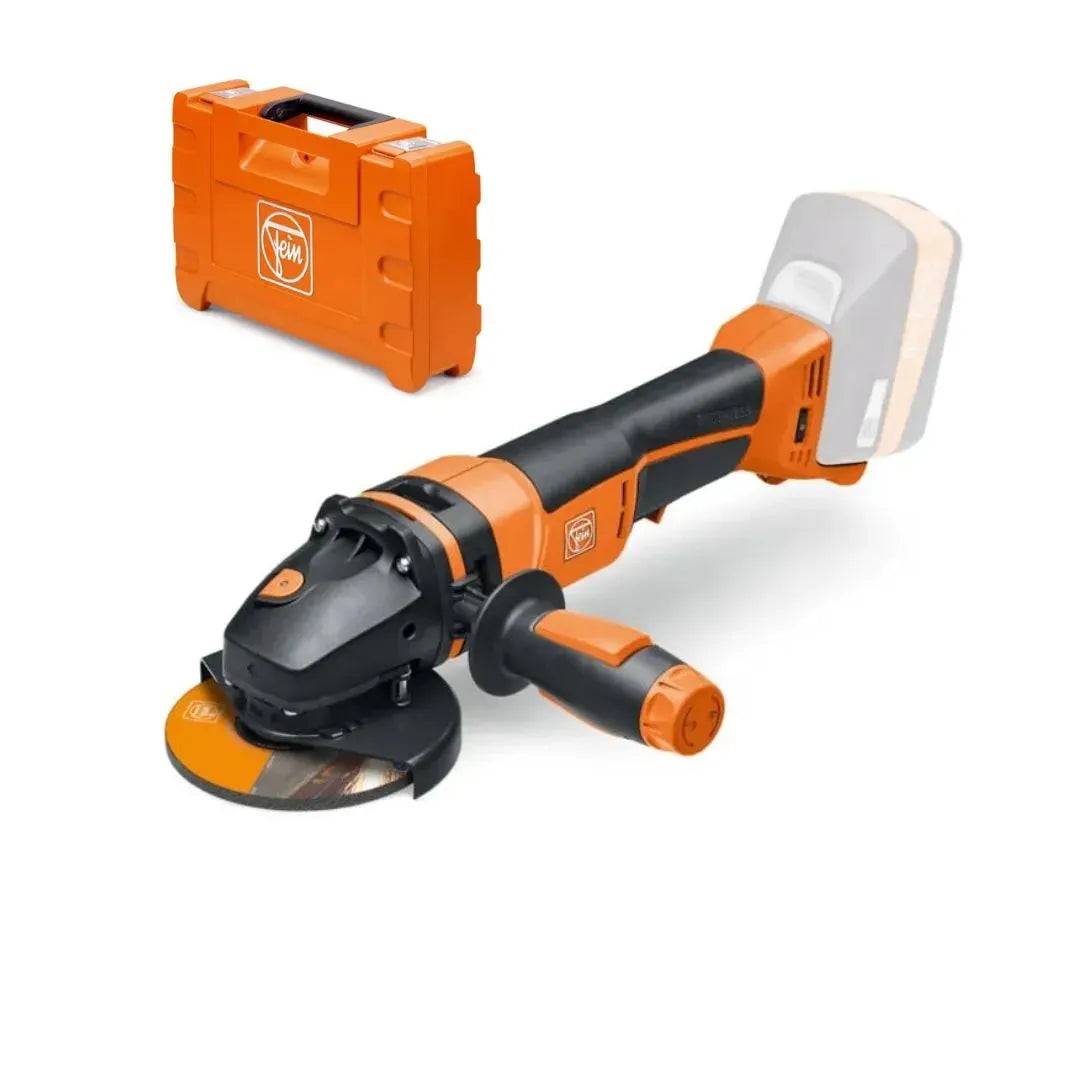 Meuleuse d'angle FEIN 18V pour couper le métal sans effort en chantier