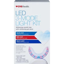 CVS Health LED Teeth Whitening Kit with Red & Blue Light