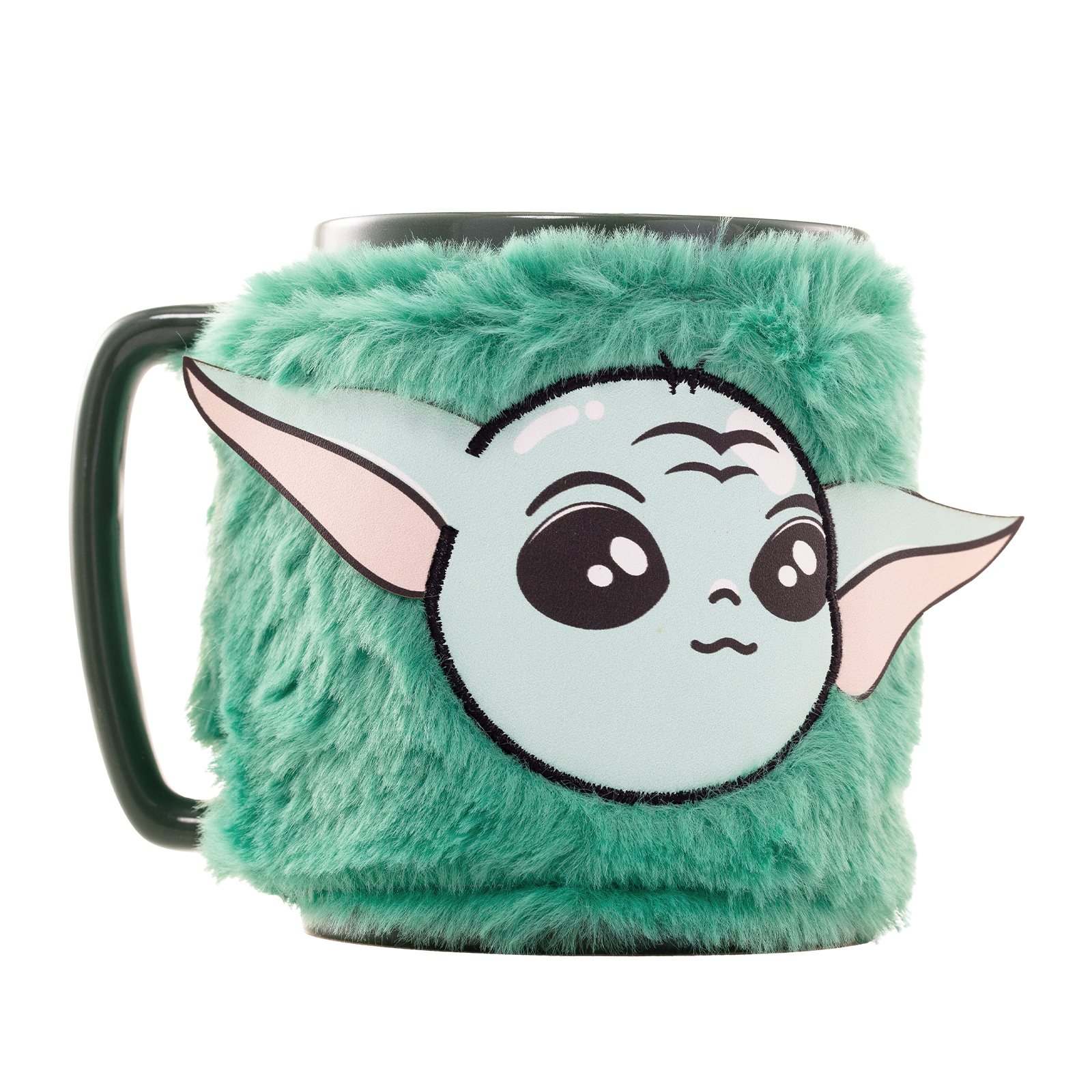 Character  Kids Fuzzy Mug 440 Ml - Grogu - Image 3