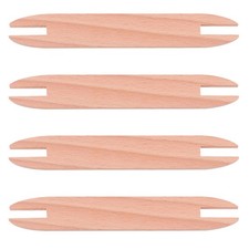 4 PCS Diy Weaving Shuttle Wood Knitted Project Tool Crochet Craft