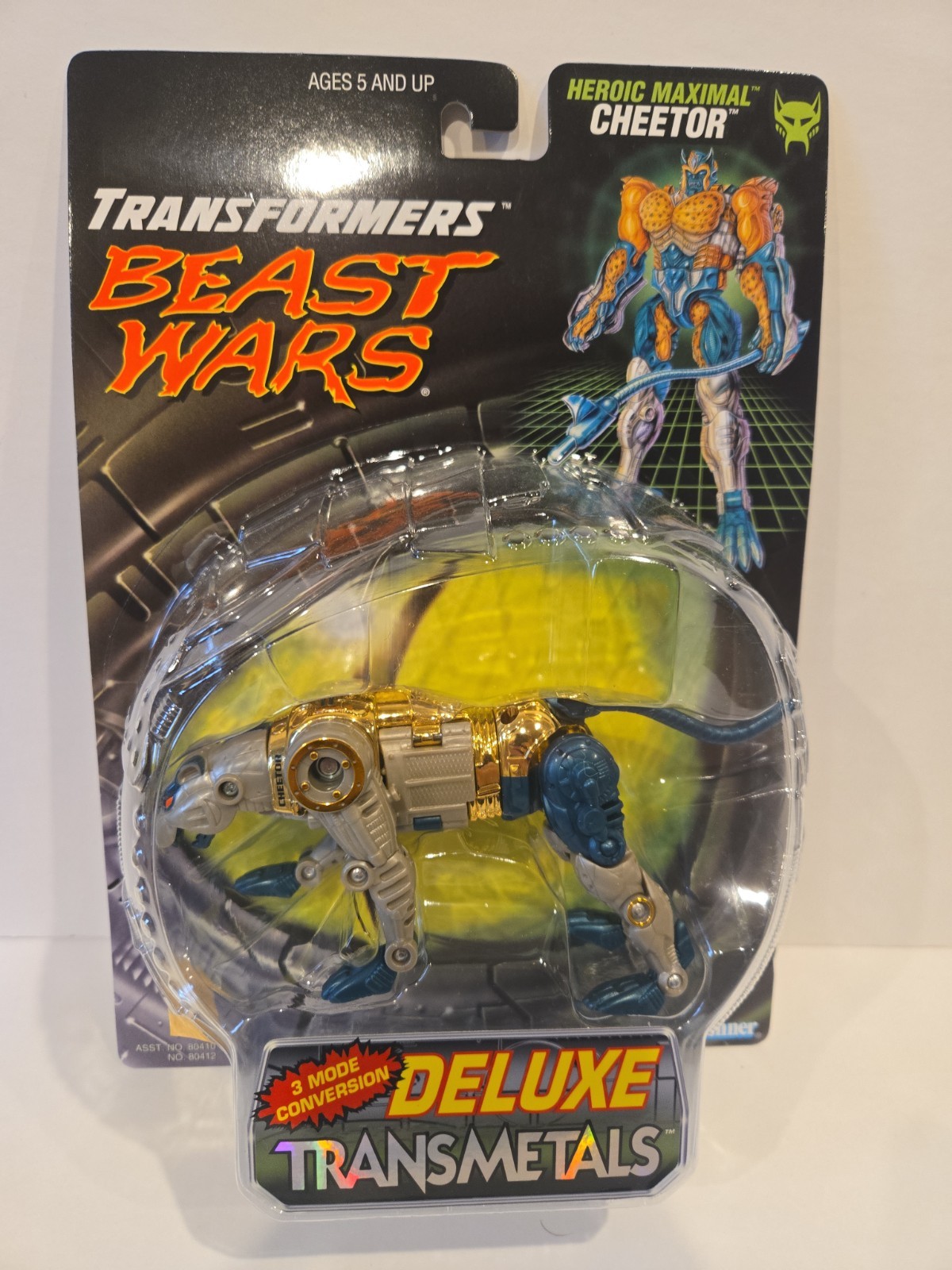 Beast Wars Transformers Transmetals Cheetor Hasbro 1997