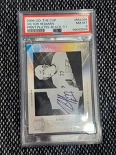 VICTOR HEDMAN - AUTO ROOKIE - 1/1 - 2009 THE CUP Black Printing Plate #MAS64