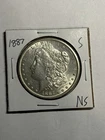 1887-S Morgan Silver Dollar Choice UNC BU Better Date