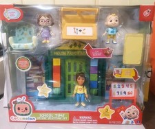 Cocomelon Learning Toys School Time Deluxe Playtime Set 8 Pieces