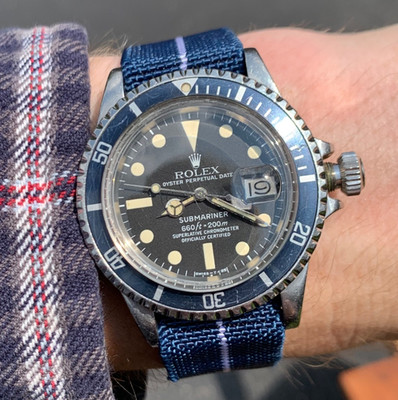 1978 Rolex Submariner Ref. 1680 Date Divers Automatic Wristwatch