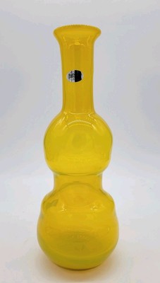 Blenko 2513 Strangs -Citrine FOG Spec. Edit. Piece Signed by Designer and Blenko